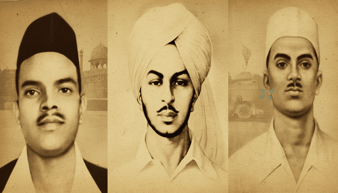 Rajguru, Sukhdev and Bhagat Singh
