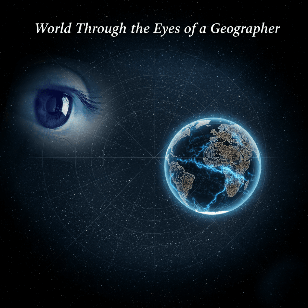 World through the eyes of a geographer